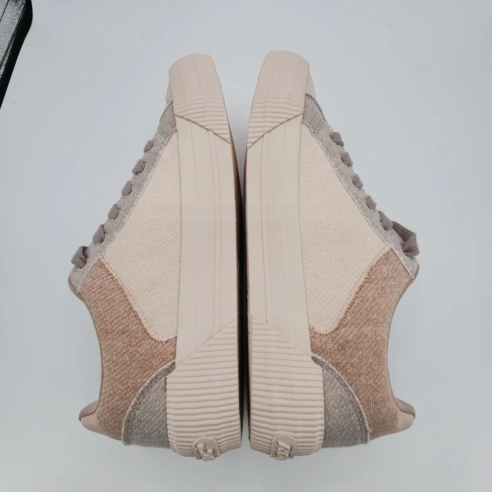 Rocket Dog‎ Sneakers Womens 9.5 M Natural Color Block Patchwork NEW without Box